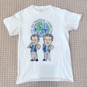 Funny Graphic Tee Shirt Unisex Prestige Worldwide Step Brothers - Size Small